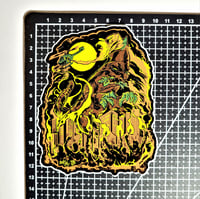 Image 2 of 2 Many Blunts Bluntzilla Die Cut Glossy Finish Vinyl Sticker