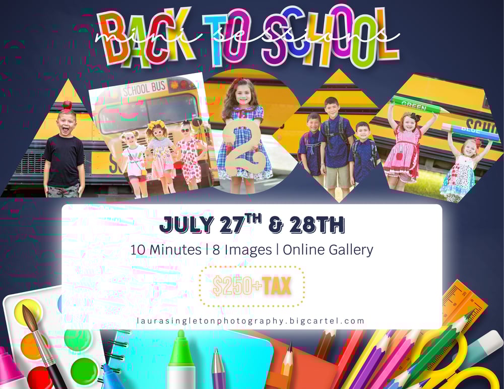 Image of Back to School Mini Session