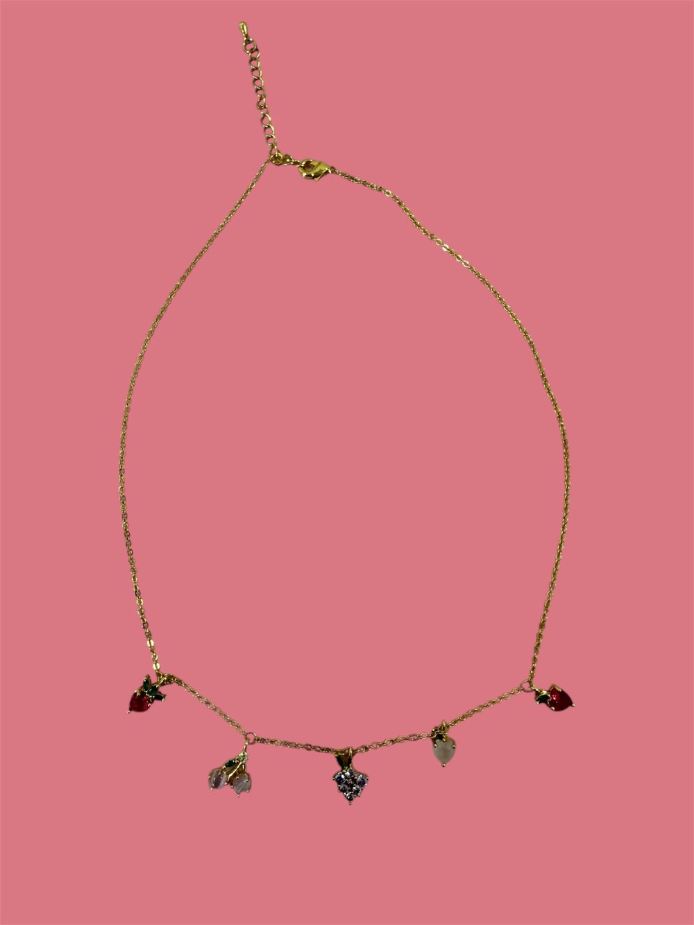 Image of Fruit Charm Necklace ππππ