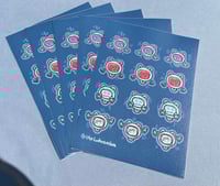 Image 2 of A6 Outrunner Emote Sticker Sheet