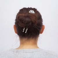 Image 2 of *NEW* Ocean Checker Hair Pin