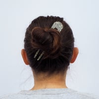 Image 1 of *NEW* Marble Terrazzo Hair Pin