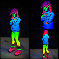 Image 2 of 001/001 UV MATSULKO TESIN ART TOY OPTIONS