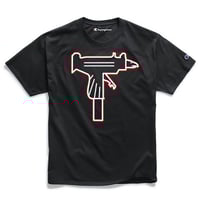 Uzi Burdz Black Tee