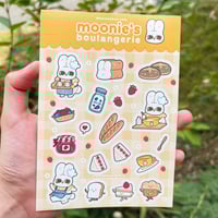 Image 2 of Moonie's Boulangerie Vinyl Sticker Sheet