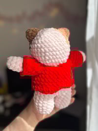 Image 3 of Cat Plush - Amigurumi Cat - Crochet Plushie - Soft Stuffed Animal - Kawaii Plush Toy Gift Cat Lover