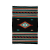 AUTHENTIC MEXICAN BLANKET - BLACK