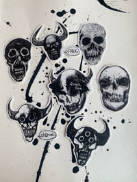 Image 2 of Calaveras. sticker pack