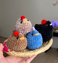 Image 1 of Stardew Valley Chicken Amigurumi – Handmade Crochet Plush – Kawaii Game Gift