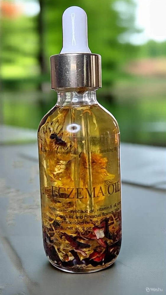 Image of Eczema Oil for face & body