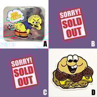 Badteeth Misc Stickers (4 Options)