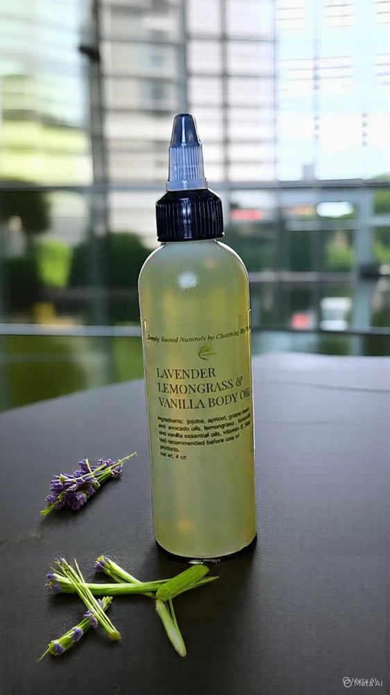 Image of Lavender, Lemongrass and Vanilla Body & Hair Oil