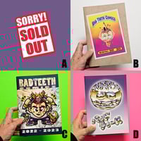 Badteeth Illustration Books (4 Options)