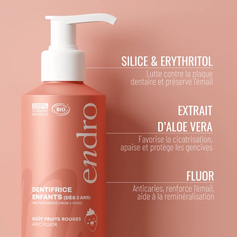 Dentifrice Endro en flacon pompe et la recharge! Image 2