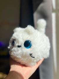 Image 4 of Loaf Cat Amigurumi Plush | Fluffy Crochet Cat Toy | Handmade Soft Kitty | Kawaii Cat Lover Gift
