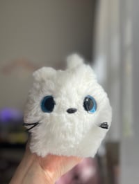 Image 2 of Loaf Cat Amigurumi Plush | Fluffy Crochet Cat Toy | Handmade Soft Kitty | Kawaii Cat Lover Gift