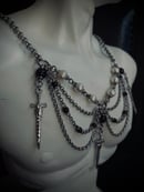 Image 9 of three of swords necklace