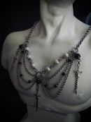 Image 6 of three of swords necklace