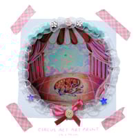 circus act art print 🎪