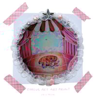circus act art print 🎡