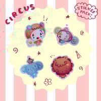 circus sticker pack