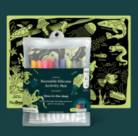 Image 1 of Hey Doodle Reusable Mat Glow in the Deep