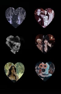 Image 3 of horror heart pendants