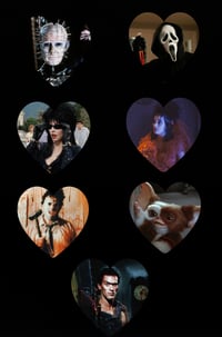 Image 2 of horror heart pendants