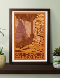 Image 1 of Carlsbad National Park Poster