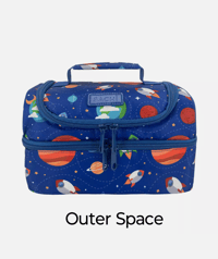 Image 6 of Sachi Double Decker Insulated Kids Lunch Bag