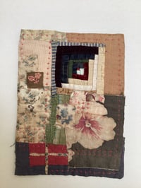 Image 1 of Log Flowers  Small Wallhanging