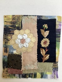 Image 1 of Yellow Flower small wallhanging