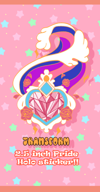 Transform! Pride sticker