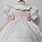 Image of Heirloom Smocked Bow Dress  - White