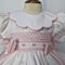 Image of Heirloom Smocked Bow Dress - White