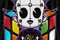 Image 2 of SLASHxHAPPY - Let's Play! T-Shirt (Black)