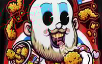 Image 2 of SLASHxHAPPY - Tasty T-Shirt (Tie Dye)