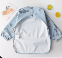 Image 2 of Smock Bib Dino Time
