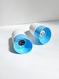 Image 4 of //VENDIDOS//  APLIQUES AZULES VINTAGE, AÑOS 60