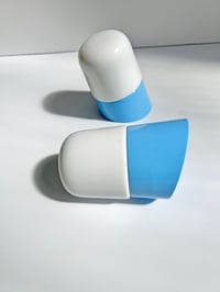 Image 2 of //VENDIDOS//  APLIQUES AZULES VINTAGE, AÑOS 60