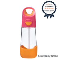 Image 13 of B. Box Tritan Drink Bottle with straw lid 450ml