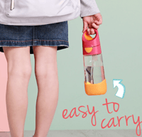 Image 7 of B. Box Tritan Drink Bottle with straw lid 450ml