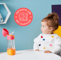 Image 9 of B. Box Tritan Drink Bottle with straw lid 450ml