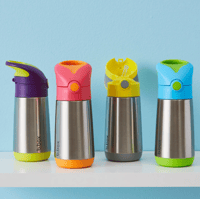 Image 1 of B. Box Insulated Drink Bottle with straw 350ml