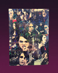 Image 1 of Holographic Helena Collage Prints