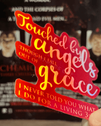 Image 2 of Limited Edition Bundle - Revenge Bible Verses Red Holographic Vinyl Stickers