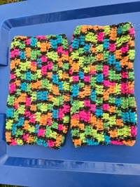 Image 3 of Colorful Rainbow Legwarmers