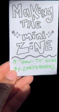 Image 2 of Making the Mini Zine Guide, a mini zine