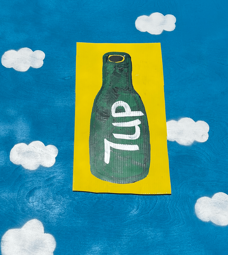 Image of 7 Up on Yellow