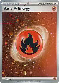 Basic Fire Energy (Cosmos Holo) - SV01: Scarlet & Violet Base Set - Near Mint